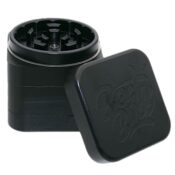 Best Buds The Cube Aluminium Grinder 4 Parts (50mm) 5 Best Buds The Cube Aluminium Grinder 4 Parts 50mm Black