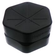 Katana Aluminium Grinder Black 2 Parts–60mm