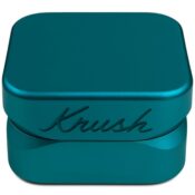 Krush Kube 2.0 Aluminium Grinder 2 Parts – 55mm Emerald Green
