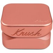 Krush Kube 2.0 Aluminium Grinder 2 Parts – 55mm Rose Gold