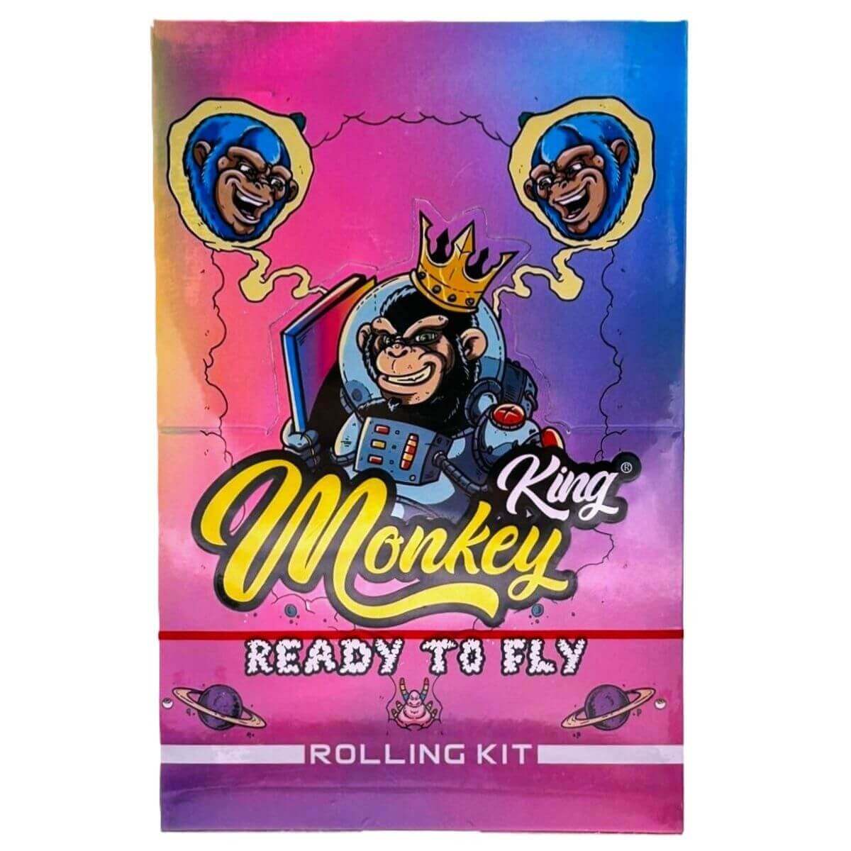 Monkey-King-Rolling-Kit-Unbleached-Rolling-Papers-Ready-To-Fly-King-Size-Slim-with-Tips-(24pcsdisplay)-2 Monkey King Rolling Kit Unbleached Rolling Papers Ready To Fly King Size Slim with Tips 24pcsdisplay 2