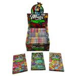 Monkey King Unbleached Rolling Papers Monsters King Size Slim with Tips (24pcs/display) Monkey King Unbleached Rolling Papers Monsters King Size Slim with Tips 24pcsdisplay