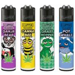 Clipper Classic Marijuanimals (48pcs/display) Clipper Classic Marijuanimals