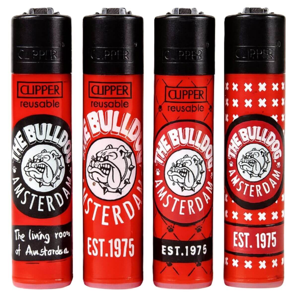 Clipper-The-Bulldog-Lighters-CP11R-(48pcsdisplay) Clipper The Bulldog Lighters CP11R 48pcsdisplay