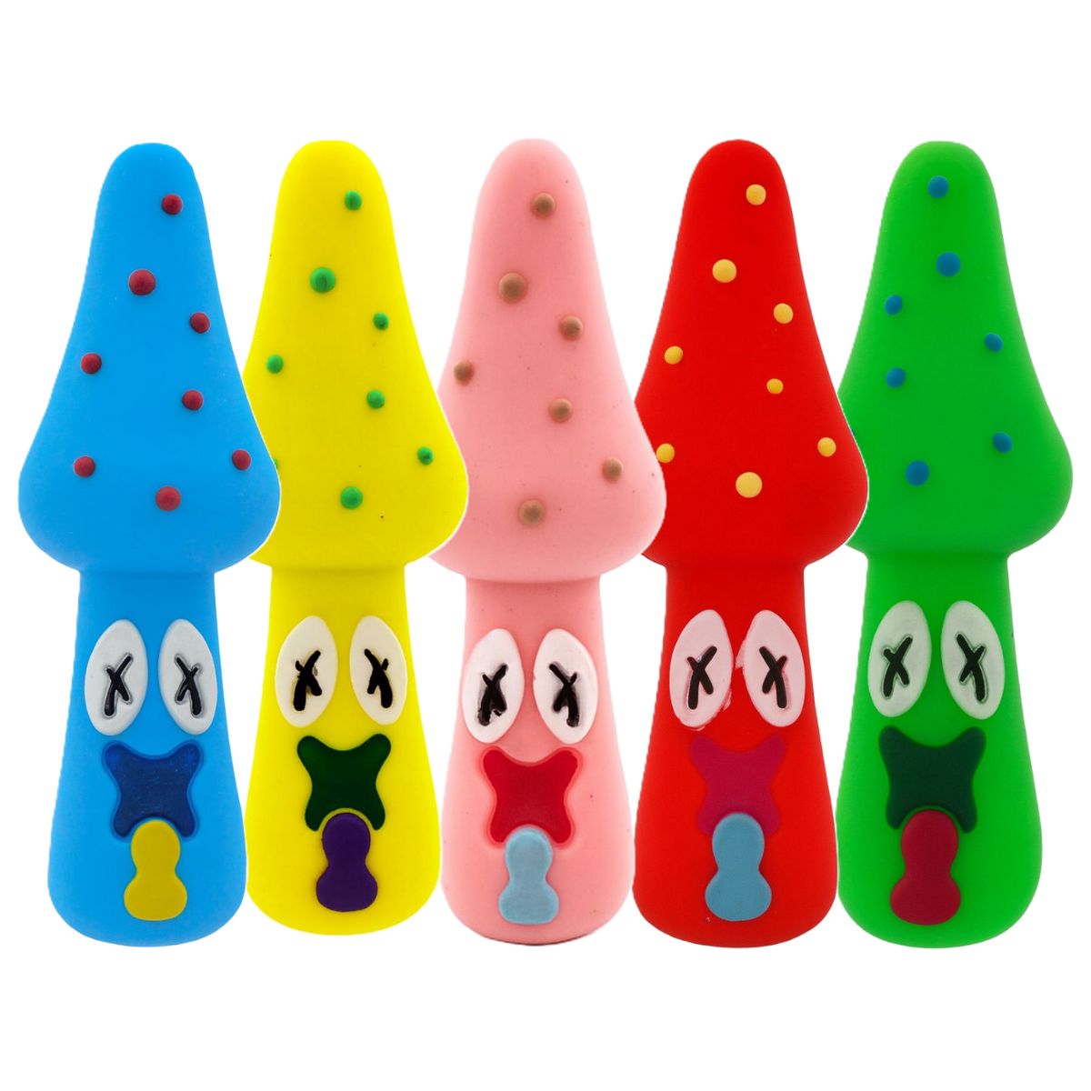 Mushroom Silicone Pipe 10cm Mushroom Silicone Pipe 10cm
