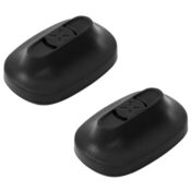 PAX Flow Raised Mouthpiece 2 Pack Onyx