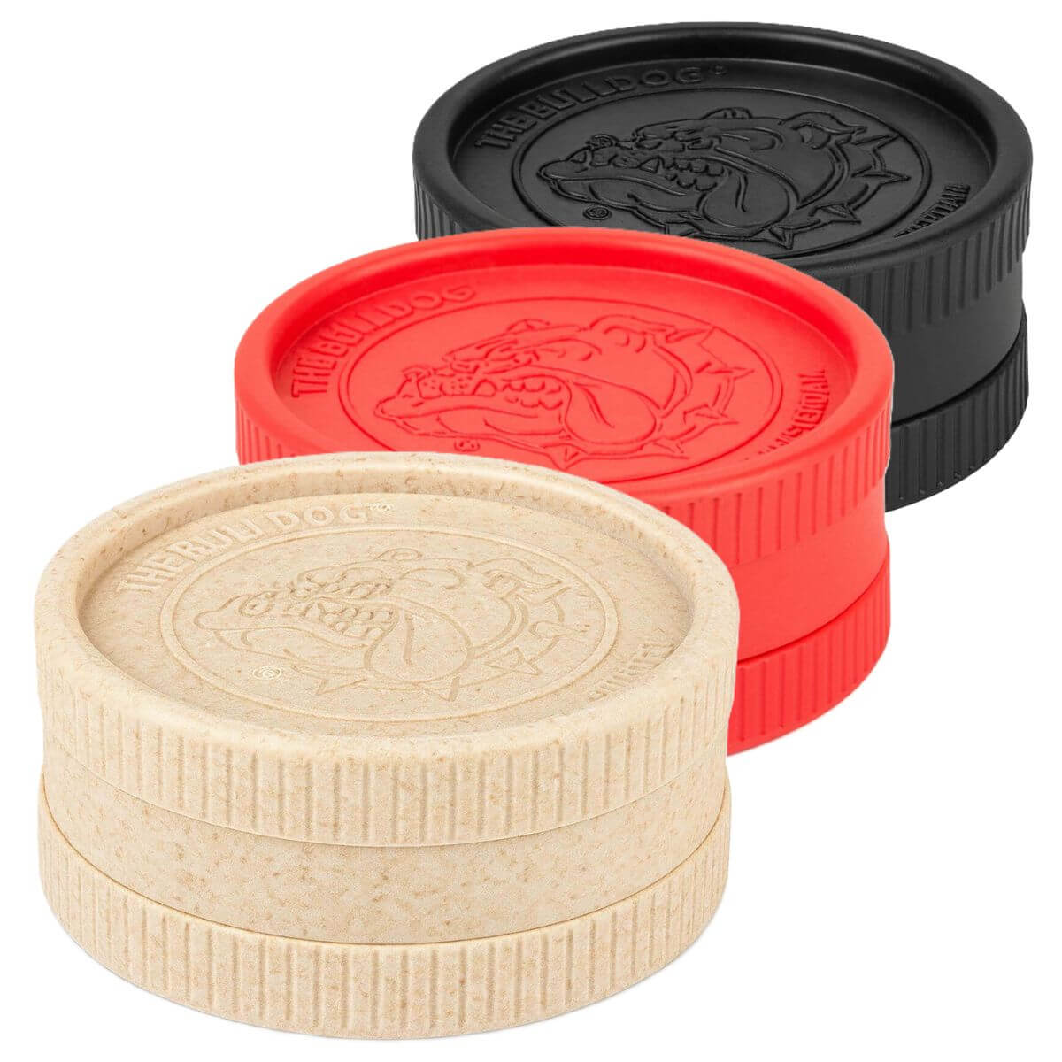 The Bulldog Eco 2-Parts Grinder – 55mm (24pcsdisplay) The Bulldog Eco 2 Parts Grinder – 55mm 24pcsdisplay