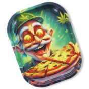 BEUZ Weed N Pizza Rolling Tray Small 18 x 14cm