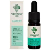 Weedness Natural 10 CBD Oil 10ml