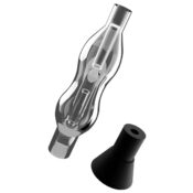 AirVape OM Cartridges Small Glass Bubbler + Silicone Adapter