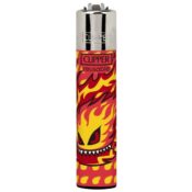 Clipper Lighters Classic Large Burningman 24pcsdisplay 3
