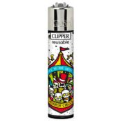 Clipper Lighters Classic Large Horror Days 2 24pcsdisplay 2