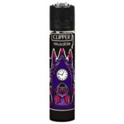 Clipper Lighters Classic Large Scary Cucut 24pcsdisplay 4
