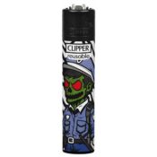 Clipper Lighters Classic Large Zombie Force 24pcsdisplay 1