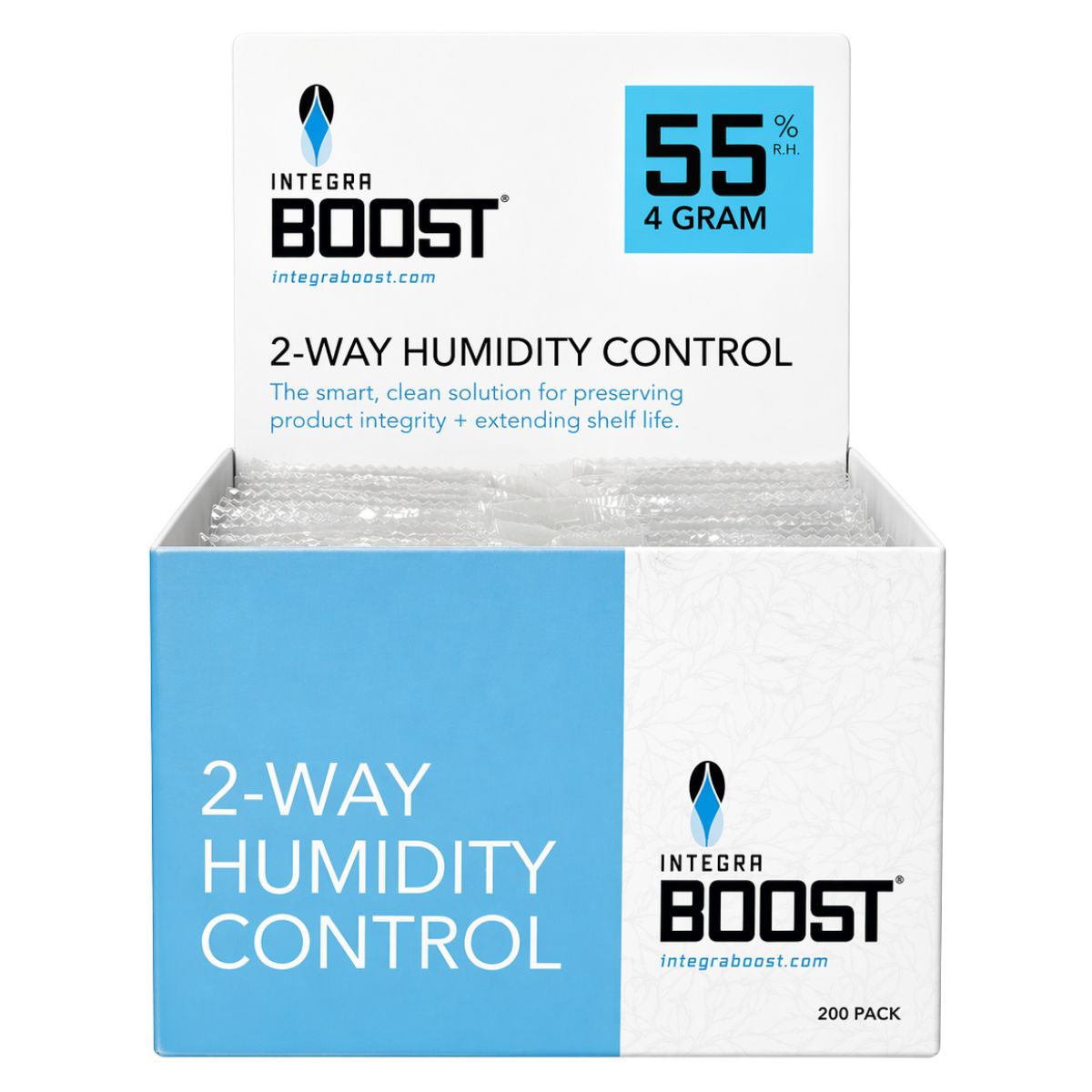 Integra Boost 2-Way Humidity Control 55% RH – 4 Grams (200pcs/display)
