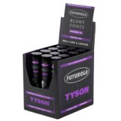 Futurola x Tyson 2.0 Terpene Infused Tobacco-Free Blunt Cones (12pcsdisplay) - Knockout OG