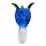 Pineapple Blue Glass Bong Bowl 18mm glass bowl pineapple blue