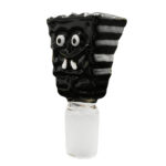 Sponge Black Glass Bong Bowl 18mm glass bowl sponge black