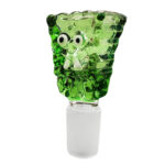 Sponge Green Glass Bong Bowl 18mm glass bowl sponge green