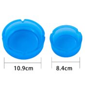 Champ High Colorful Glass Ashtray 8pcsdisplay 6