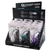 Champ High Little Man Glass Pipes (12pcs/display)