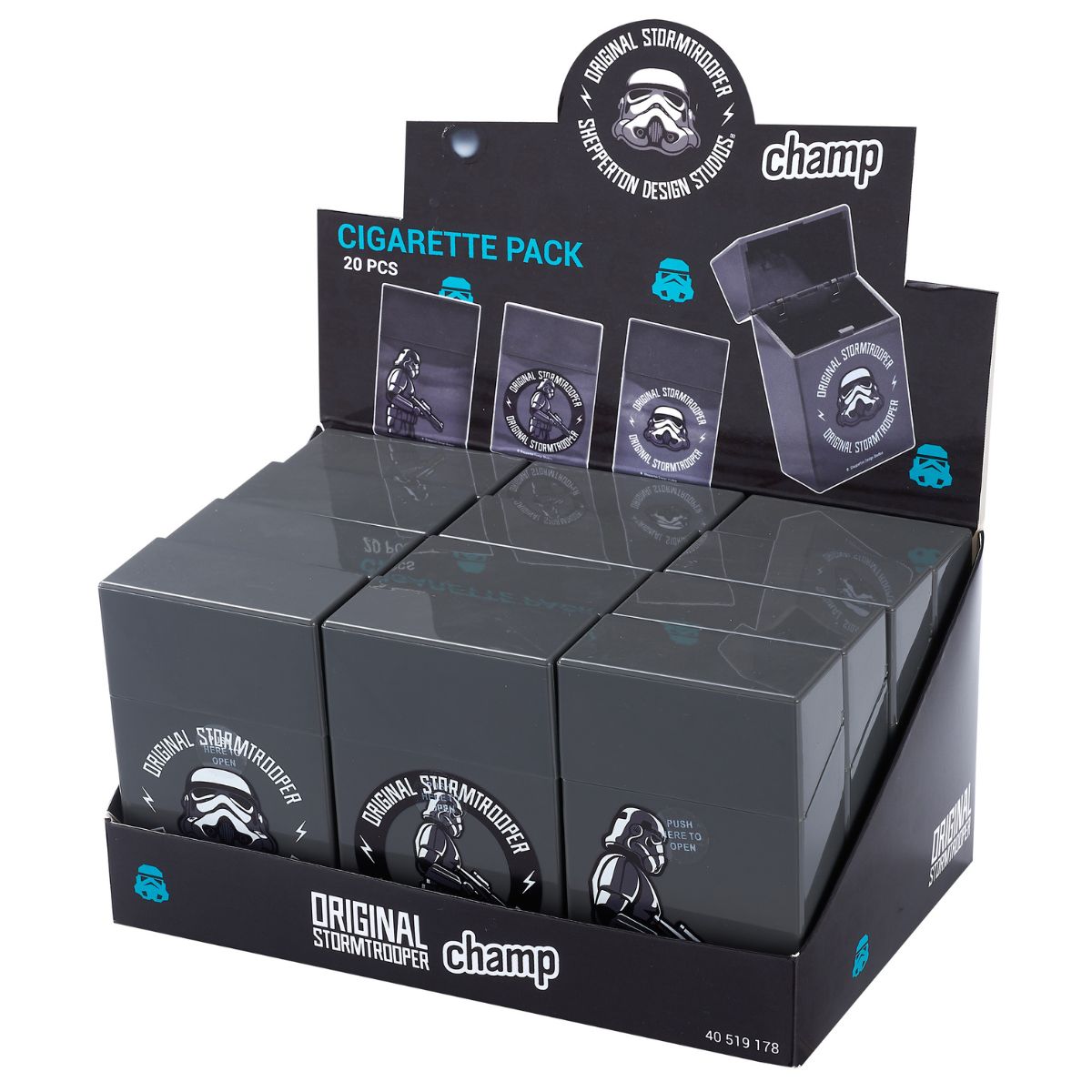 Champ High Stormtrooper Cigarette Pack (20pcs/display) Champ High Stormtrooper Cigarette Pack (20pcs/display)
