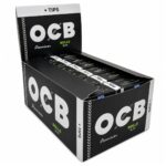 OCB Premium Ultra Thin Rolls + Tips (24pcs/display)