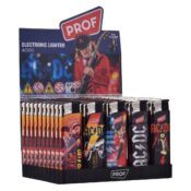 Prof AC/DC Fixflame Lighter (50pcs/display)