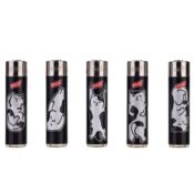 Prof Pocket Infinite Black Cats Lighter 25pcsdisplay 2