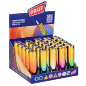 Prof Pocket Infinite Glod Gradient Lighter (25pcs/display)