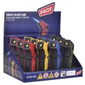 Prof Square Mini Torch Jetflame Lighter (12pcs/display)