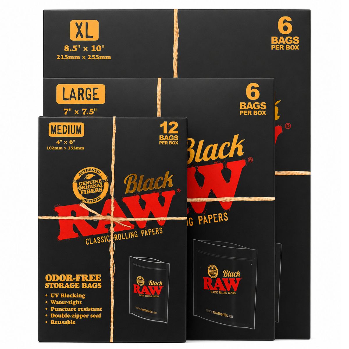 RAW Odor-Free Storage Bags RAW Odor-Free Storage Bags