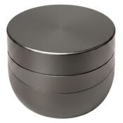 V Syndicate Gridlock Toothless Herb Grinder 4 Parts 72mm Gunmetal