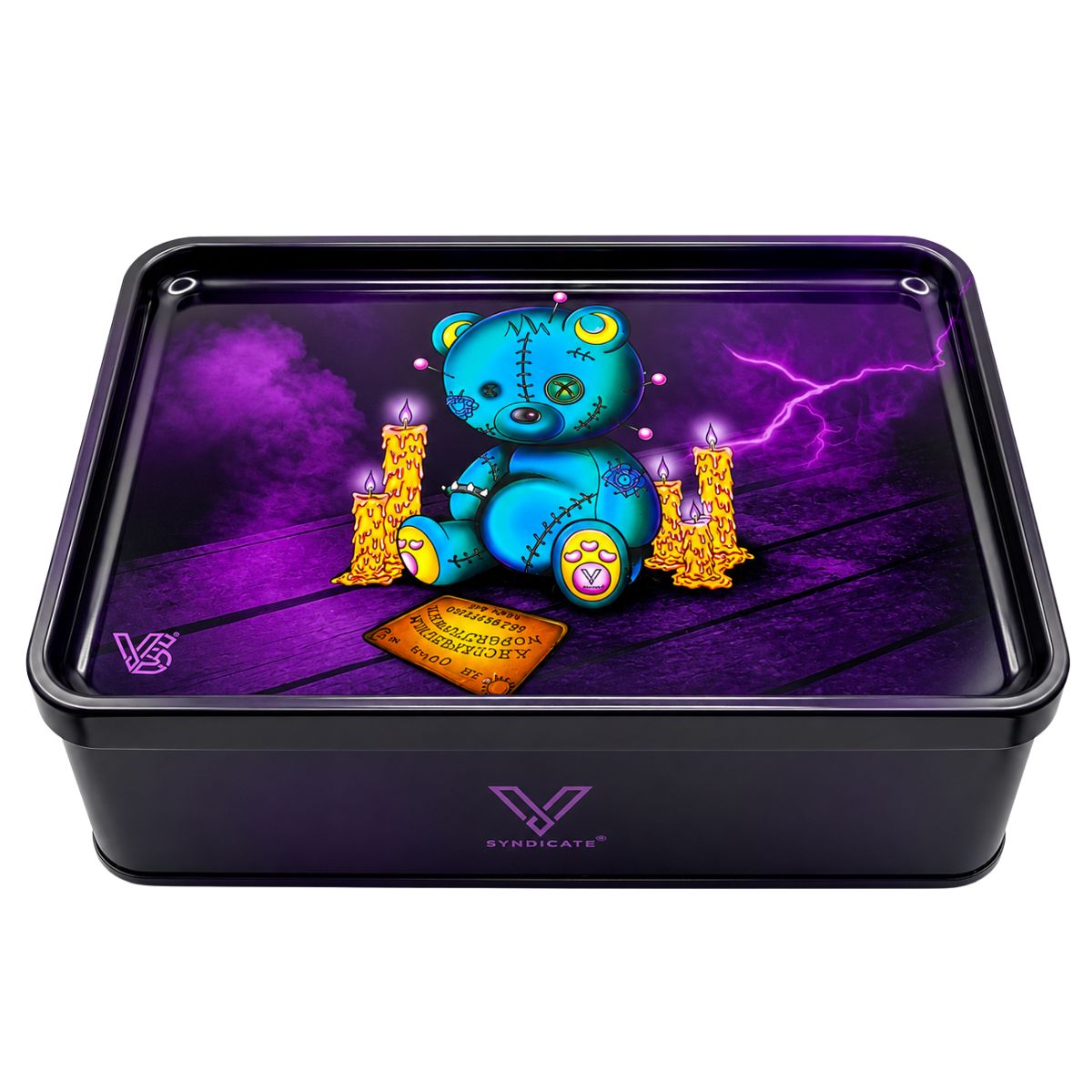 V-Syndicate Syndicase Plus Ouija Bear Rolling Tray with Storage Tin Box