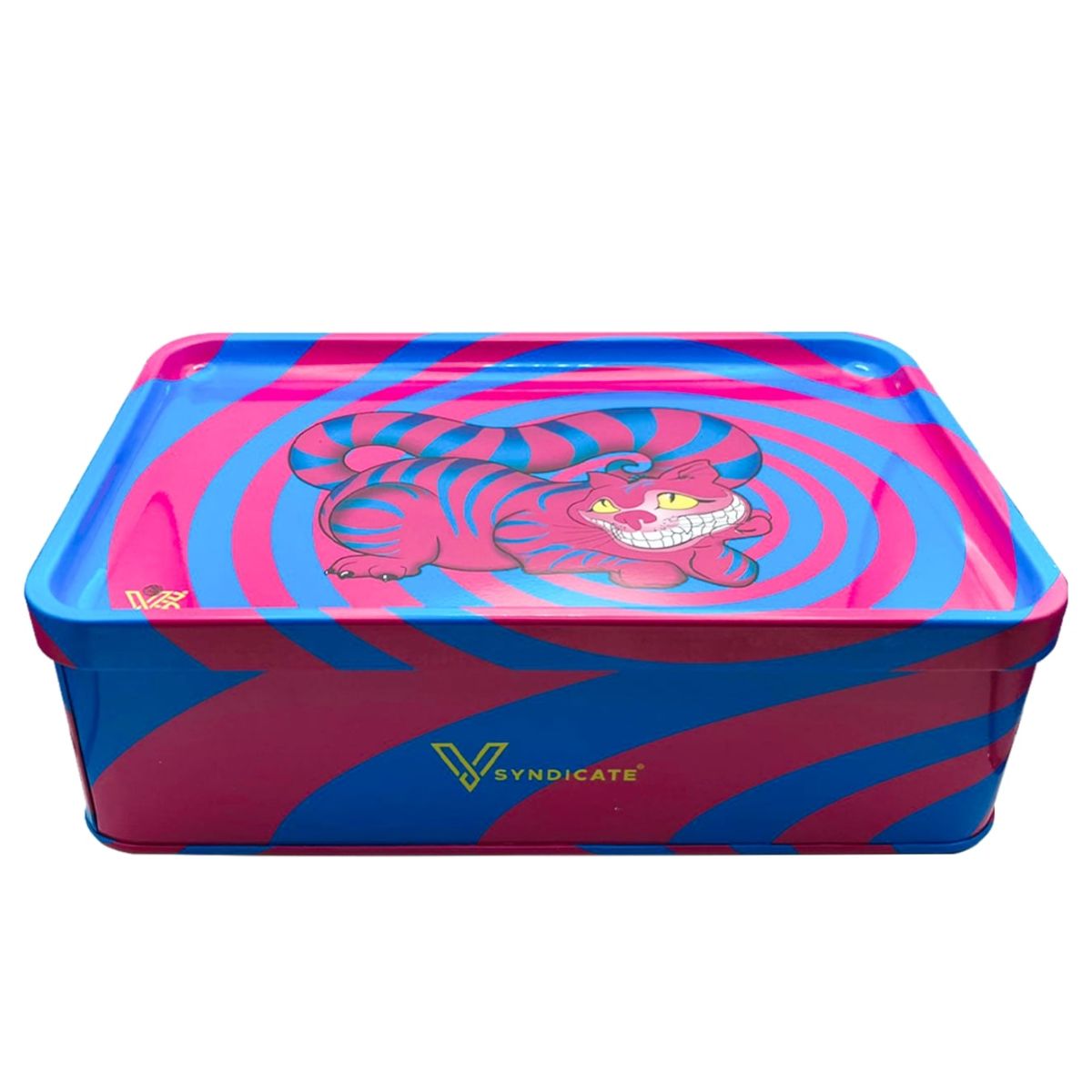 V-Syndicate Syndicase Plus Seshigher Cat Rolling Tray with Storage Tin Box V-Syndicate Syndicase Plus Seshigher Cat Rolling Tray with Storage Tin Box