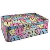 V-Syndicate Syndicase Plus Smiley Rolling Tray with Storage Tin Box