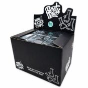 Best Buds Mini Water Pipe 15 cm (6pcs/display) Black