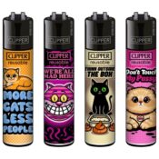Clipper Classic Large Catz 4 (48pcs/display)