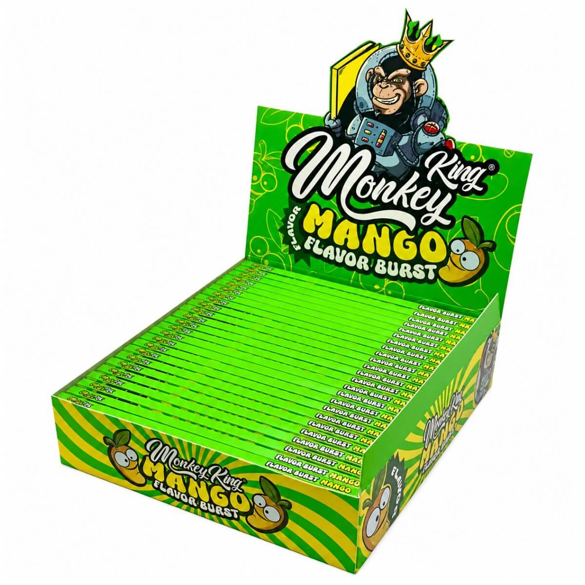 Monkey King KS Mango Ultra Thin Rolling Paper (25pcs/display) Monkey King KS Mango Ultra Thin Rolling Paper (25pcs/display)