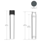Chubby Gorilla Aviator CR Tube 115mm Dimension