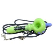 DOGG LBS Everyday 3 Necklace Spoon Hand Pipe - Slyme Green