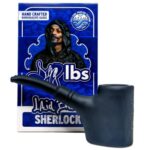 DOGG LBS Laidbacc Sherlock Black Hand Pipe DOGG LBS Laidbacc Sherlock Black Hand Pipe