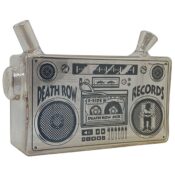 Death Row Records 5 Boom Box Blunt Bubbler Gold