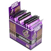 Hemper Pre-Rolled Mini Size Hemp Cones + Glass Tip 4-Pack (12pcs/display) Grape