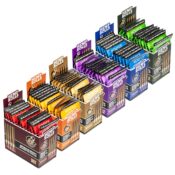Hemper Pre-Rolled Mini Size Hemp Rolls + Glass Tip 4-Pack (12pcs/display)
