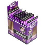 Hemper Pre-Rolled Mini Size Hemp Rolls + Glass Tip 4-Pack (12pcs/display) Grape