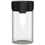 Chubby Gorilla Aviator CR Container 150ml (100pcs), clear container & black top