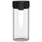 Chubby Gorilla Aviator CR Container 240ml (100pcs), clear container & black top
