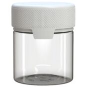 Chubby Gorilla Aviator CR Container 90ml (100pcs), clear container & white top