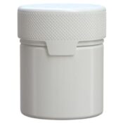 Chubby Gorilla Aviator CR Container 90ml (100pcs), white container & white top